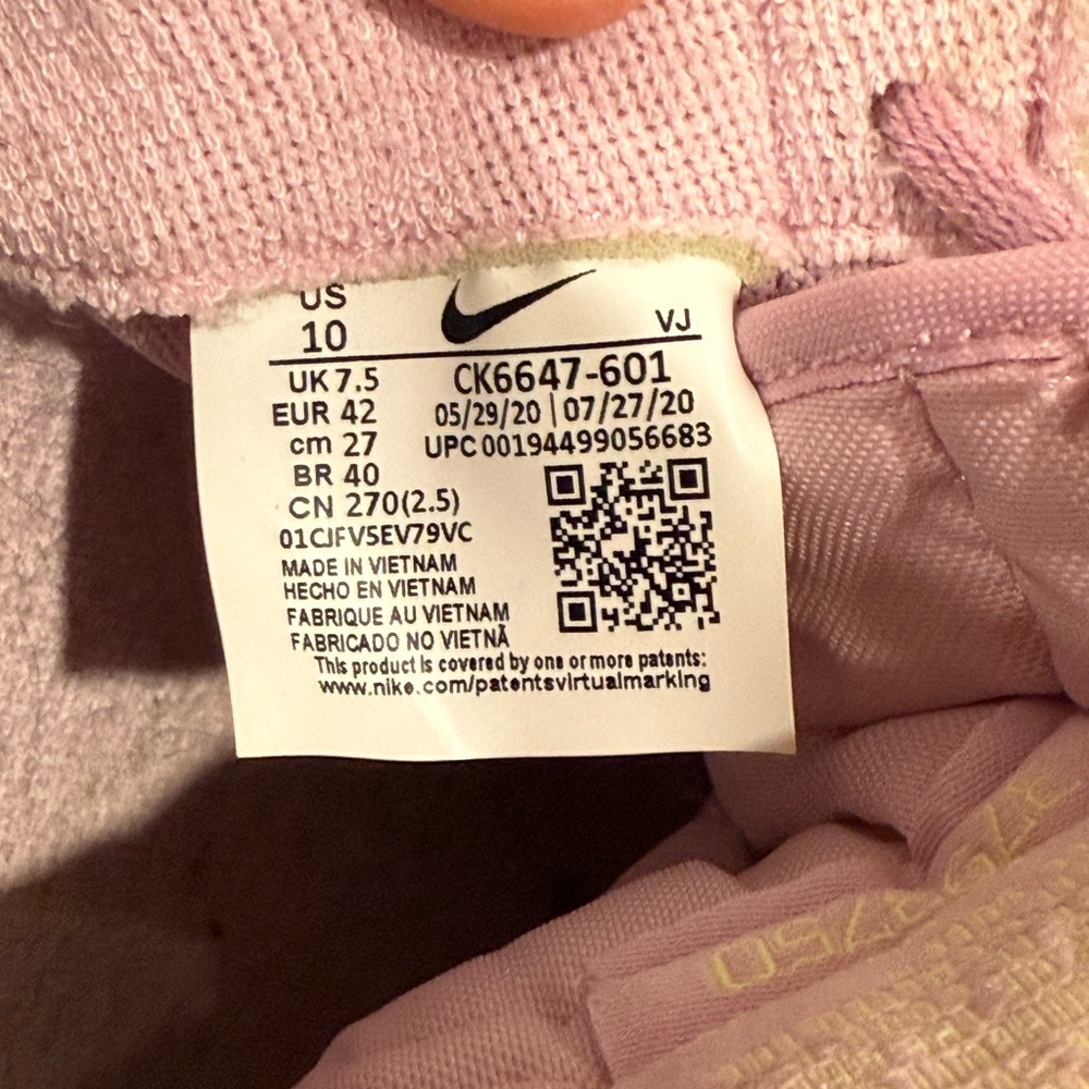 Nike is women's waffle racer 2X in arctic pink, size 10 - Picture 13 of 14